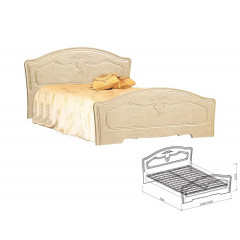 Лира Кровать №1 (1020x1600x2050)