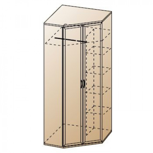 Шкаф для одежды и белья ШК-1015 (2224x856x856) в Калуге