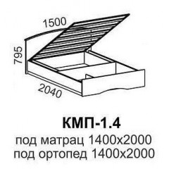 Кровать КМП-1,4