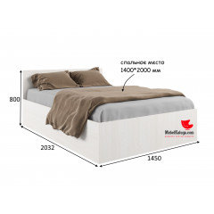 Кровать Ронда КРР 1400.1