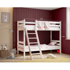 Двухъярусная кровать Соня с наклонной лестницей Вариант 10